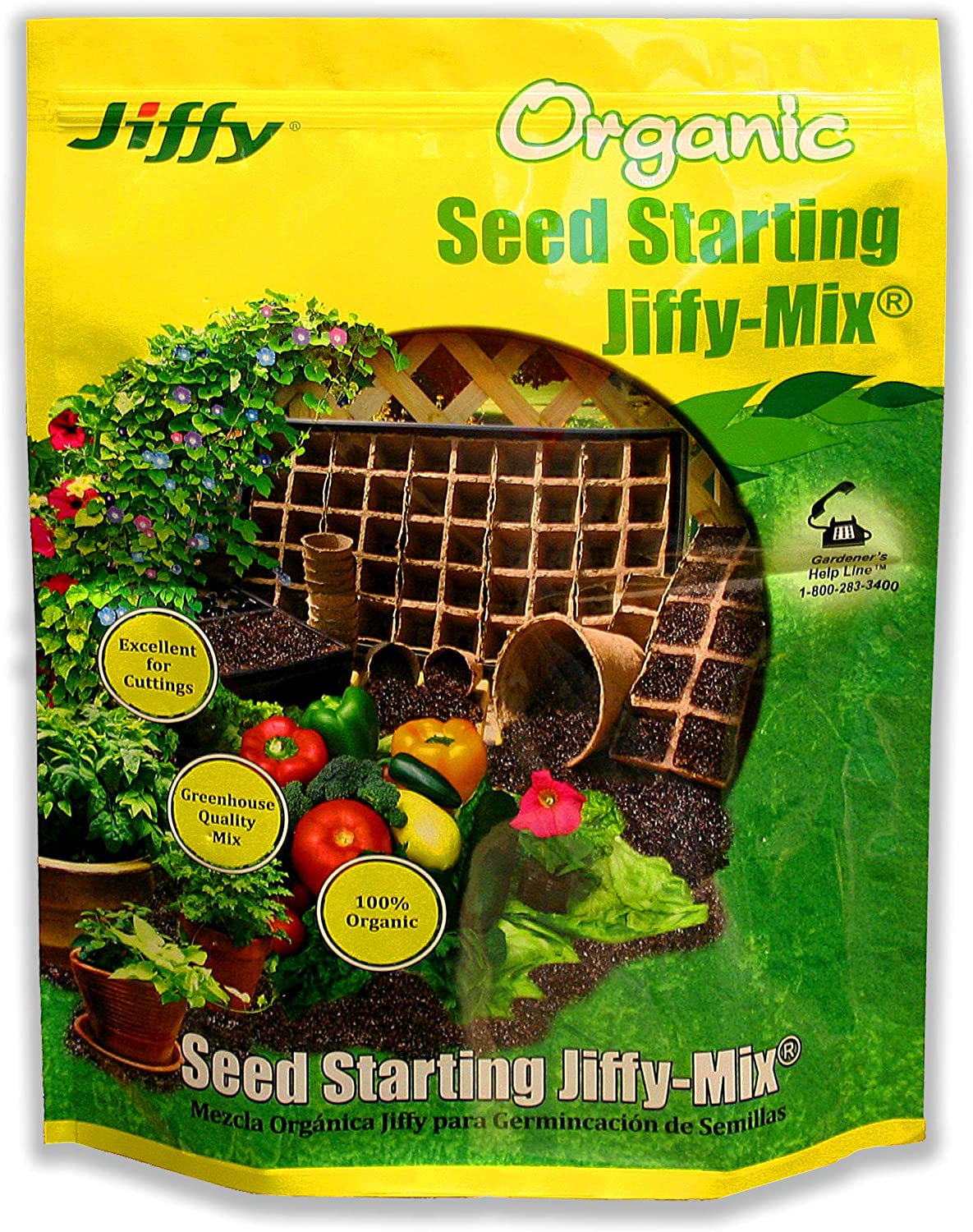 Jiffy Natural & Organic Starter Mix 10 Quart